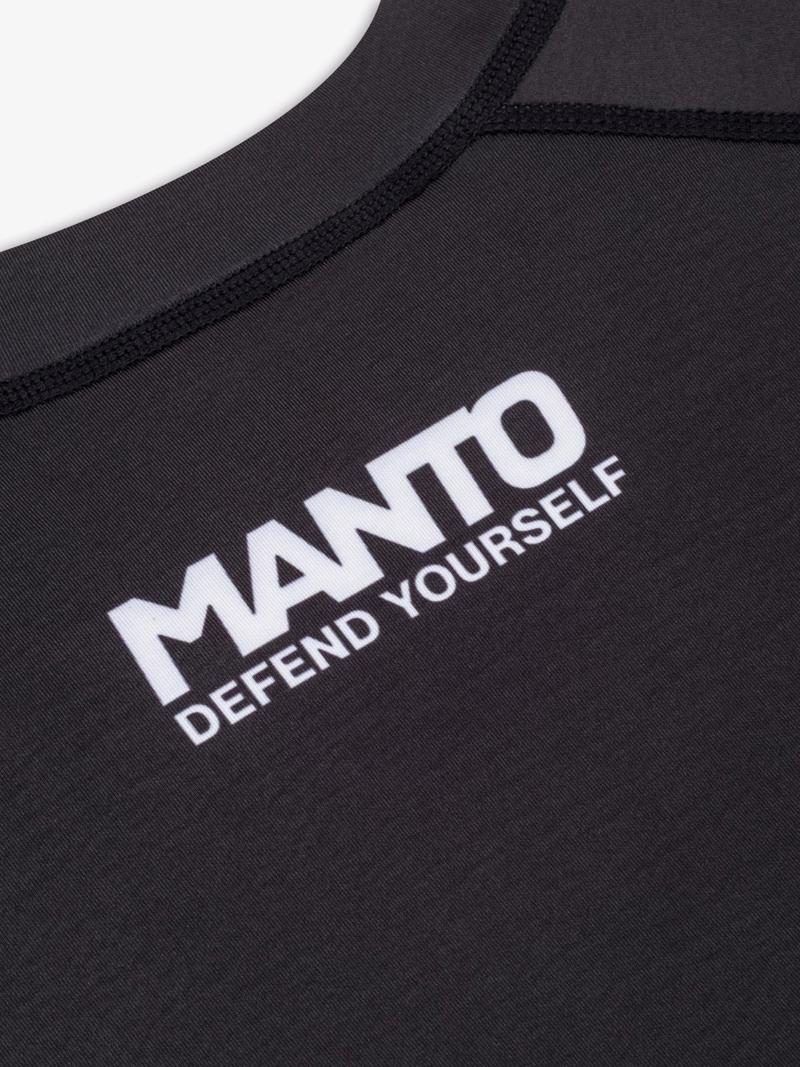 MANTO logo classic RASHGUARD